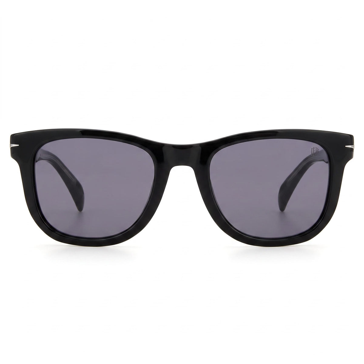 Gafas de sol polarizadas David Beckham Db 1006/S cuadradas de acetato de montura completa con clip negras grises para hombre de 50 mm, Photo 2