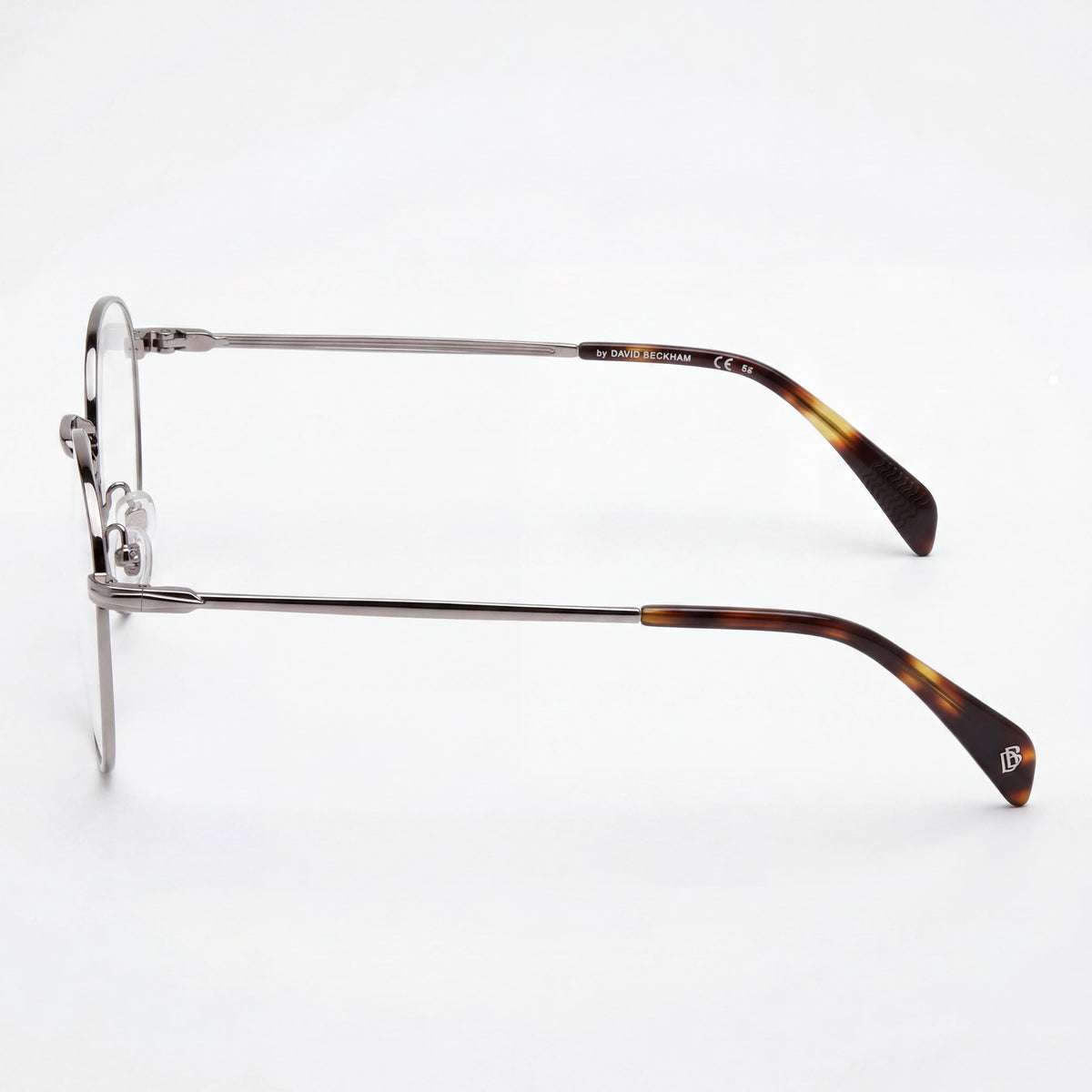 David Beckham Db 1015 6 Lb Round Eyeglasses for Men, 52mm, Photo 2