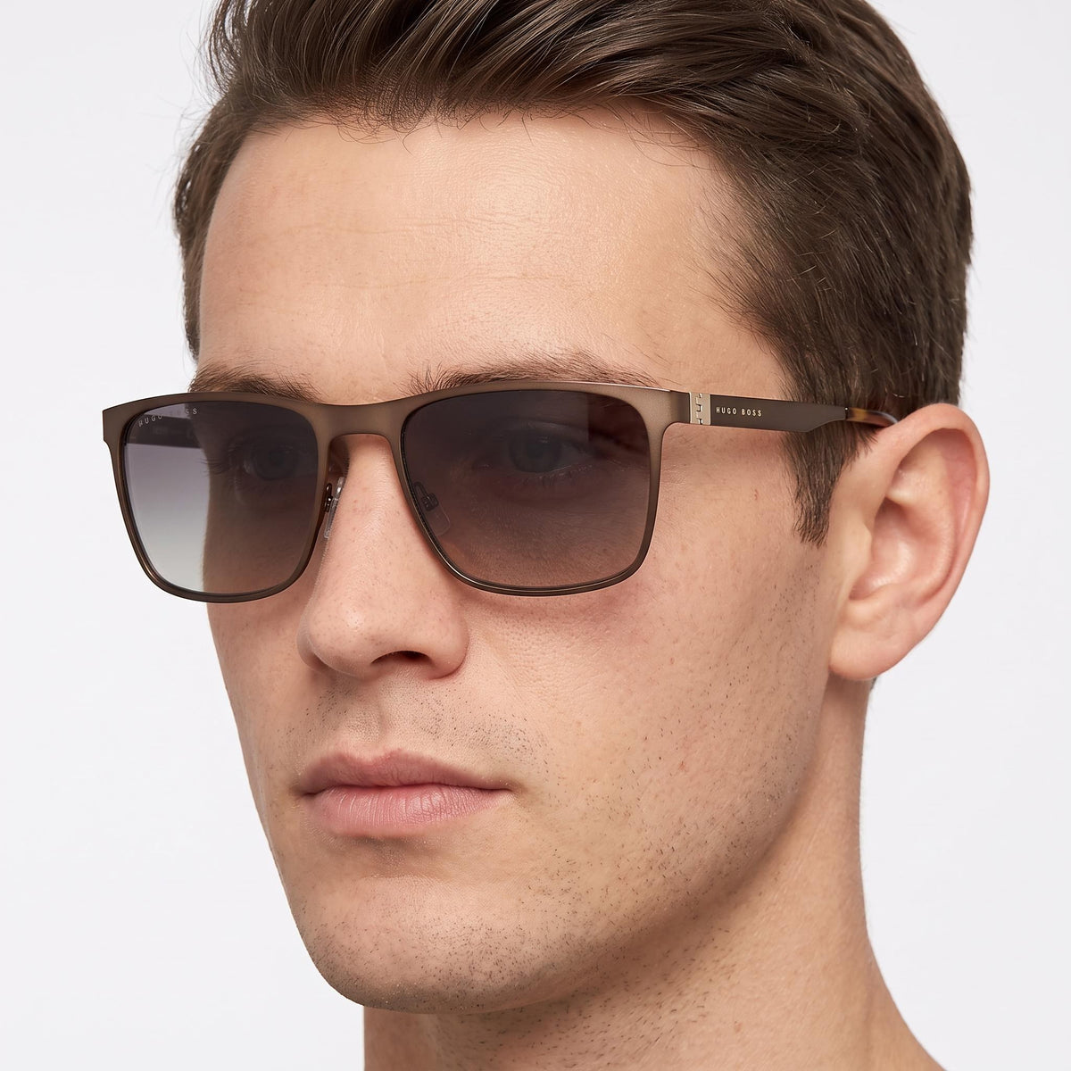 Gafas de sol rectangulares para hombre David Beckham Db 1018 verdes, 47mm, Photo 4
