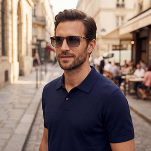 David Beckham DB 1018 Brown Sunglasses Men — outdoor wear, Green lens
