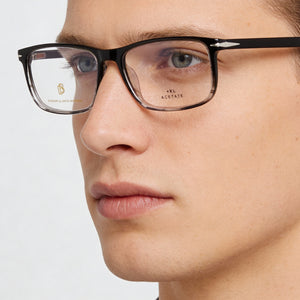 David Beckham DB 1019 Rectangle Eyeglasses Unisex — front view, Plastic
