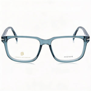 David Beckham Db 1022 Rectangle Eyeglasses for Men — front view, Plastic