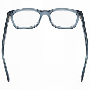 David Beckham Db 1022 Rectangle Eyeglasses Men — side view, Blue Plastic temples