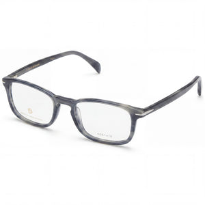 David Beckham DB 1027 Gray Rectangle Eyeglasses for Men, Plastic frame