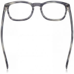 David Beckham DB 1027 Rectangle Eyeglasses Men — side view, Gray Plastic temples