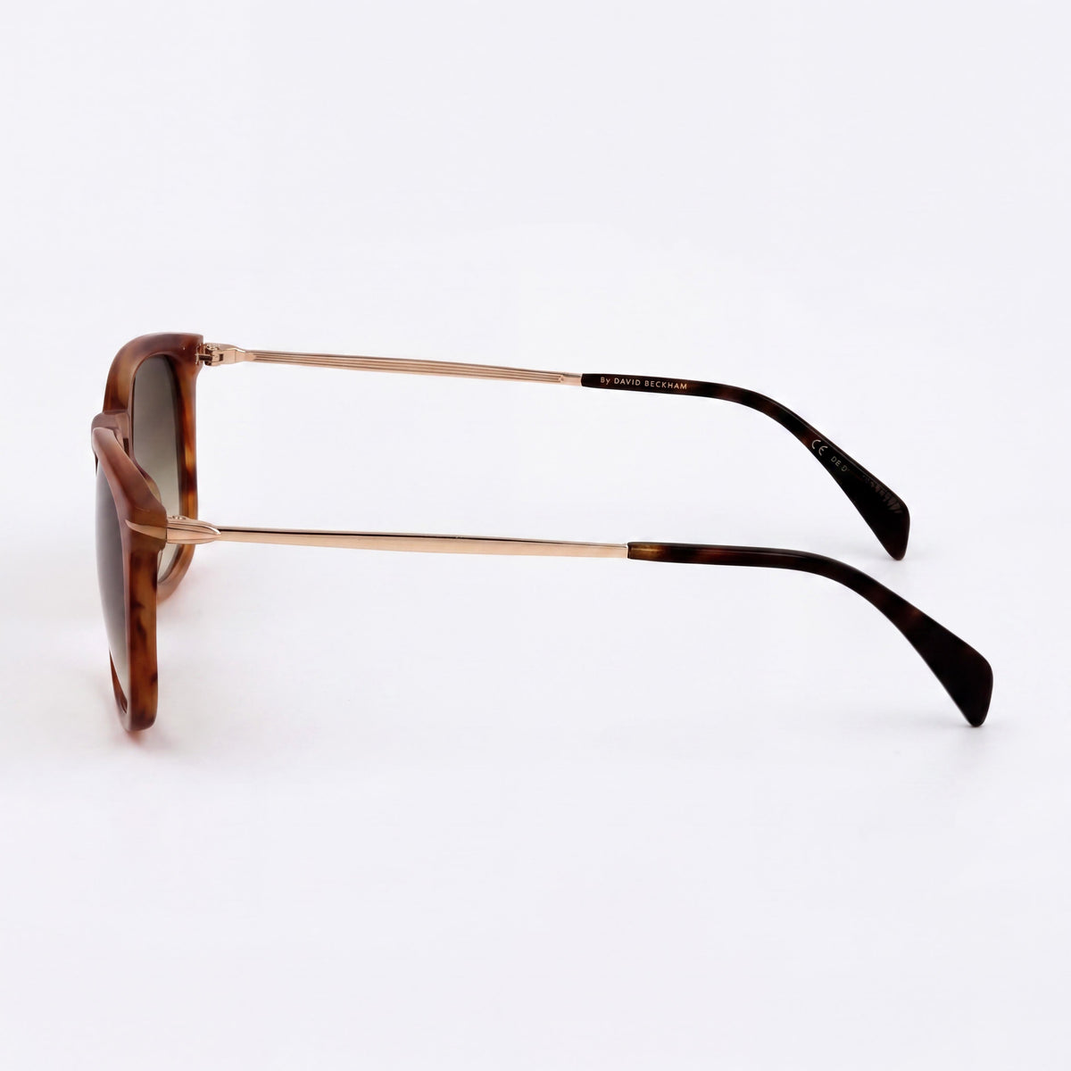 Gafas de sol cuadradas para hombre David Beckham DB 1034/S Havana / Dorado, 53 mm, Photo 3