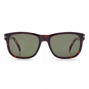 David Beckham Db 1045/S Rectangle Sunglasses Unisex — front view, Plastic frame