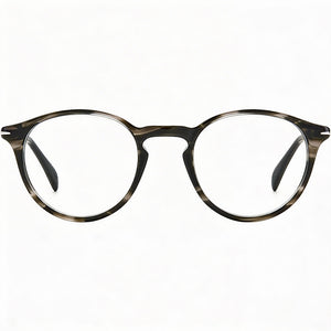 David Beckham Db 1049 Round Eyeglasses for Unisex — front view, Plastic