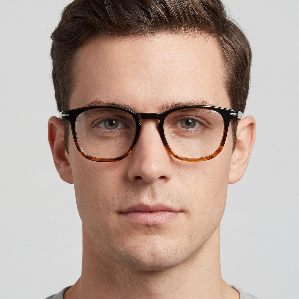 Gafas unisex David Beckham Db 1050 color cuerno marrón, 49mm, Photo 3