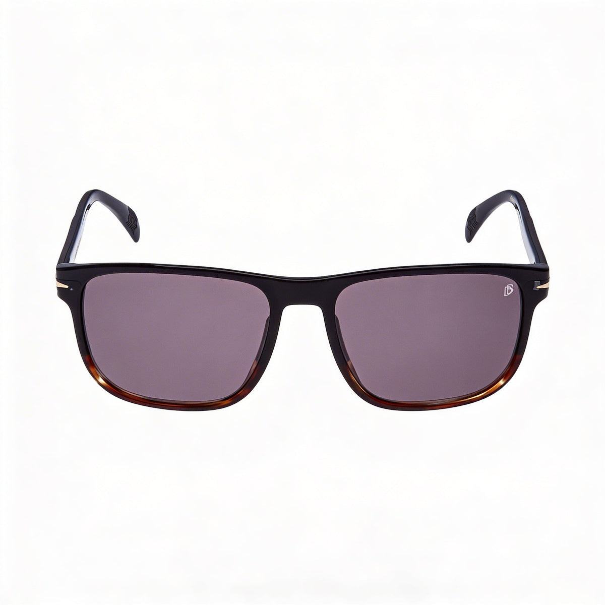 Gafas graduadas unisex rectangulares David Beckham Db 1060/S Black Horn, 57mm, Photo 2
