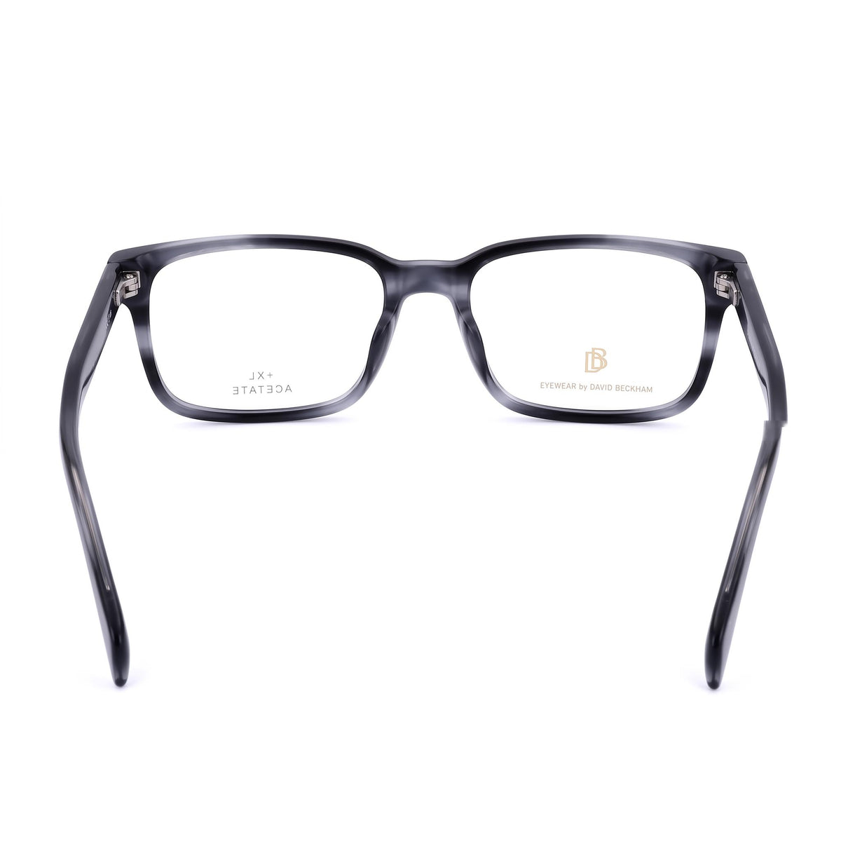 David Beckham Db 1065 Grey Horn Rectangle Eyeglasses Unisex, 56mm, Photo 4