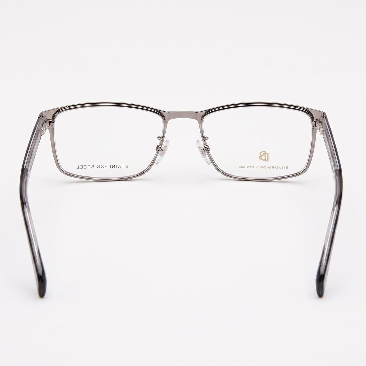 David Beckham Db 1067 Black Rectangle Eyeglasses Unisex, 58mm, Photo 2