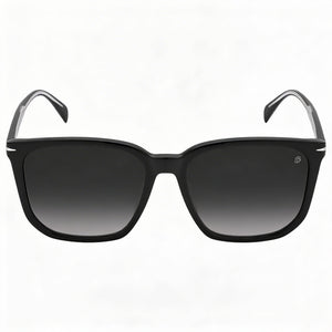 David Beckham Db 1071/F/S Rectangular Sunglasses for Men — front view, Acetate frame