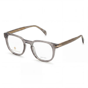 David Beckham DB 1072 Grey Square Eyeglasses for Men, Plastic frame