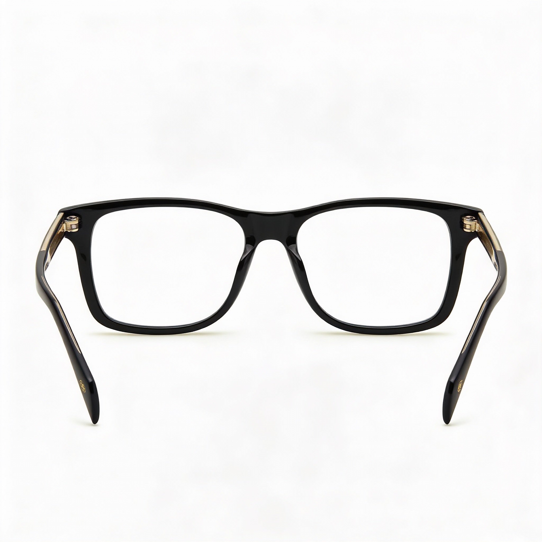 Gafas de sol rectangulares David Beckham DB 1073/BB negras y doradas para hombre, 52 mm, Photo 3
