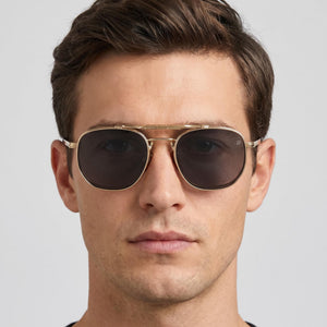 David Beckham Db 1082/G/Cs Gold Black Sunglasses Men — lifestyle wear, poolside lounging and summer resorts