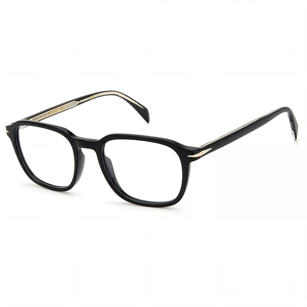 Gafas rectangulares para hombre David Beckham Db 1084 negras, 51 mm, Photo 1