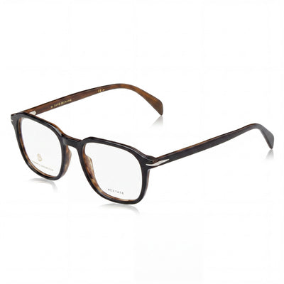 David Beckham DB 1084 Brown Rectangle Eyeglasses for Men, Plastic frame