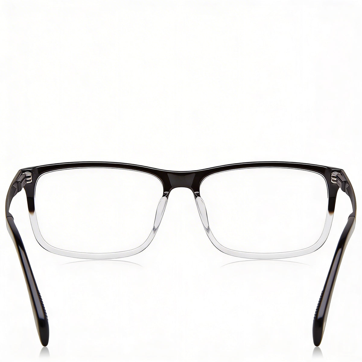 David Beckham Db 1095 Black Rectangle Eyeglasses for Men, Plastic 57mm, Photo 3