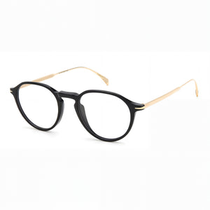David Beckham Db 1105 Black Round Eyeglasses for Unisex, Acetate frame