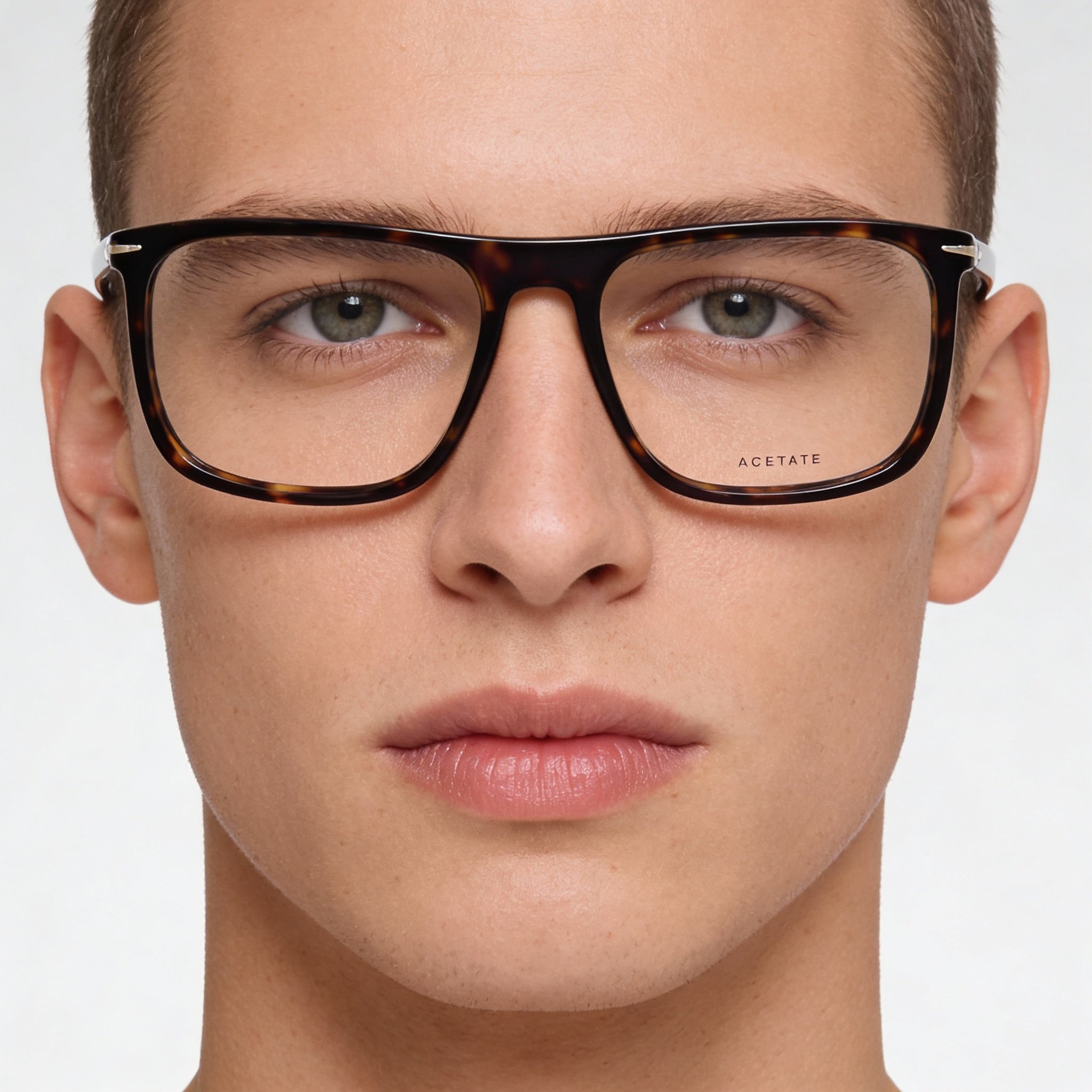 David Beckham DB 1108 Gafas Rectangulares Unisex Havana, Acetato 55mm, Photo 3
