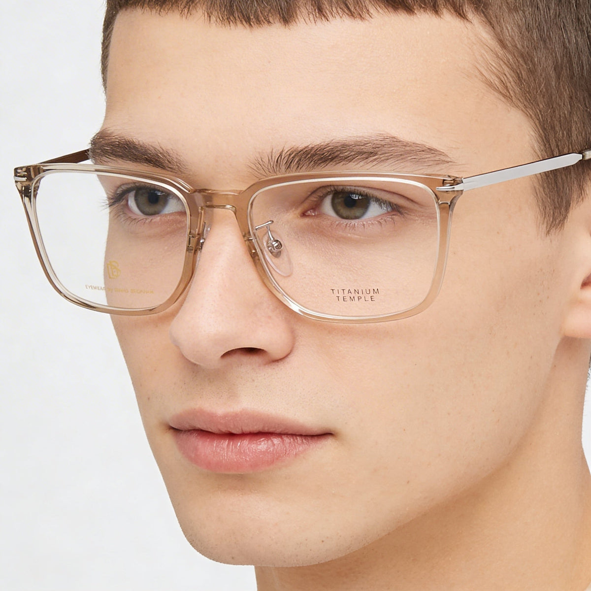 Gafas graduadas unisex rectangulares David Beckham DB 1110/G Mud, 55 mm, Photo 2