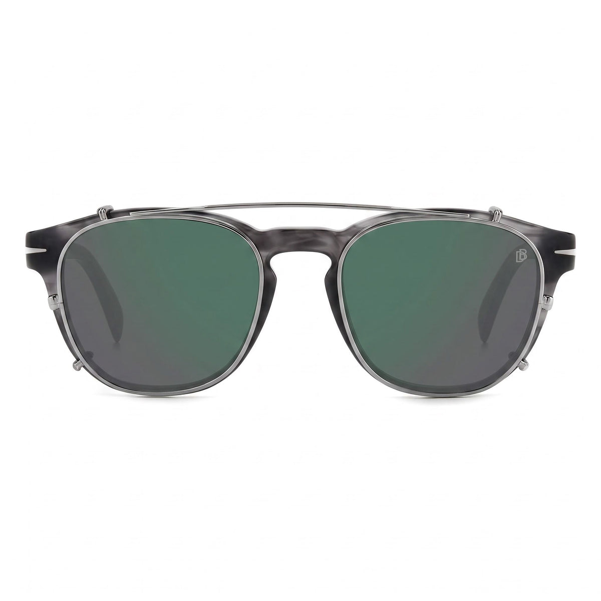 Gafas de sol para hombre David Beckham Db 1117/Cs color gris cuerno plateado, 50mm, Photo 2