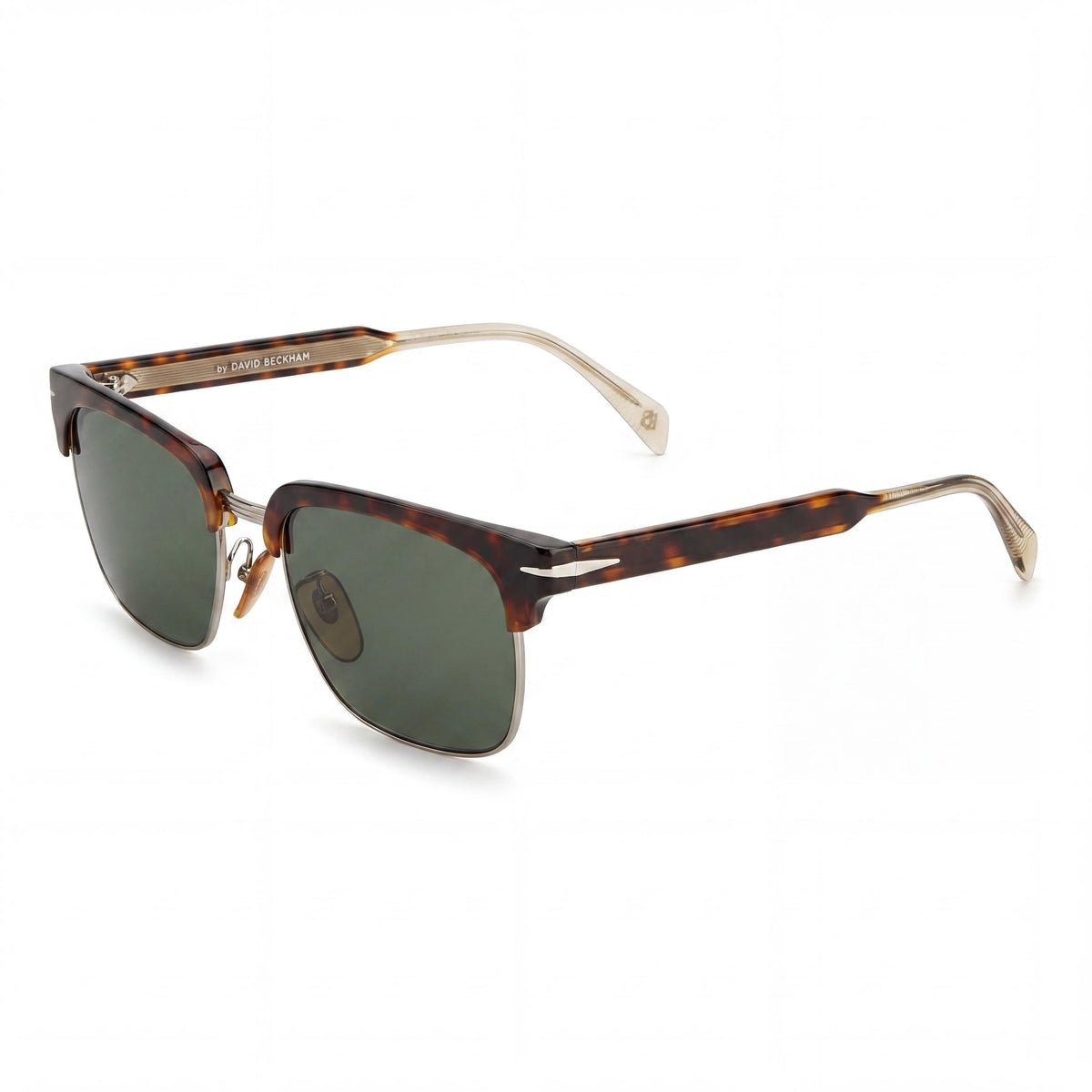 David Beckham Modern Unisex Havan Ruthen Square Sunglasses, 55mm, Photo 1