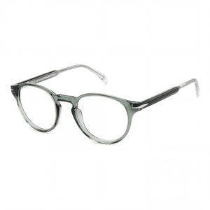 David Beckham DB 1122 Green Round Eyeglasses for Men, Acetate frame