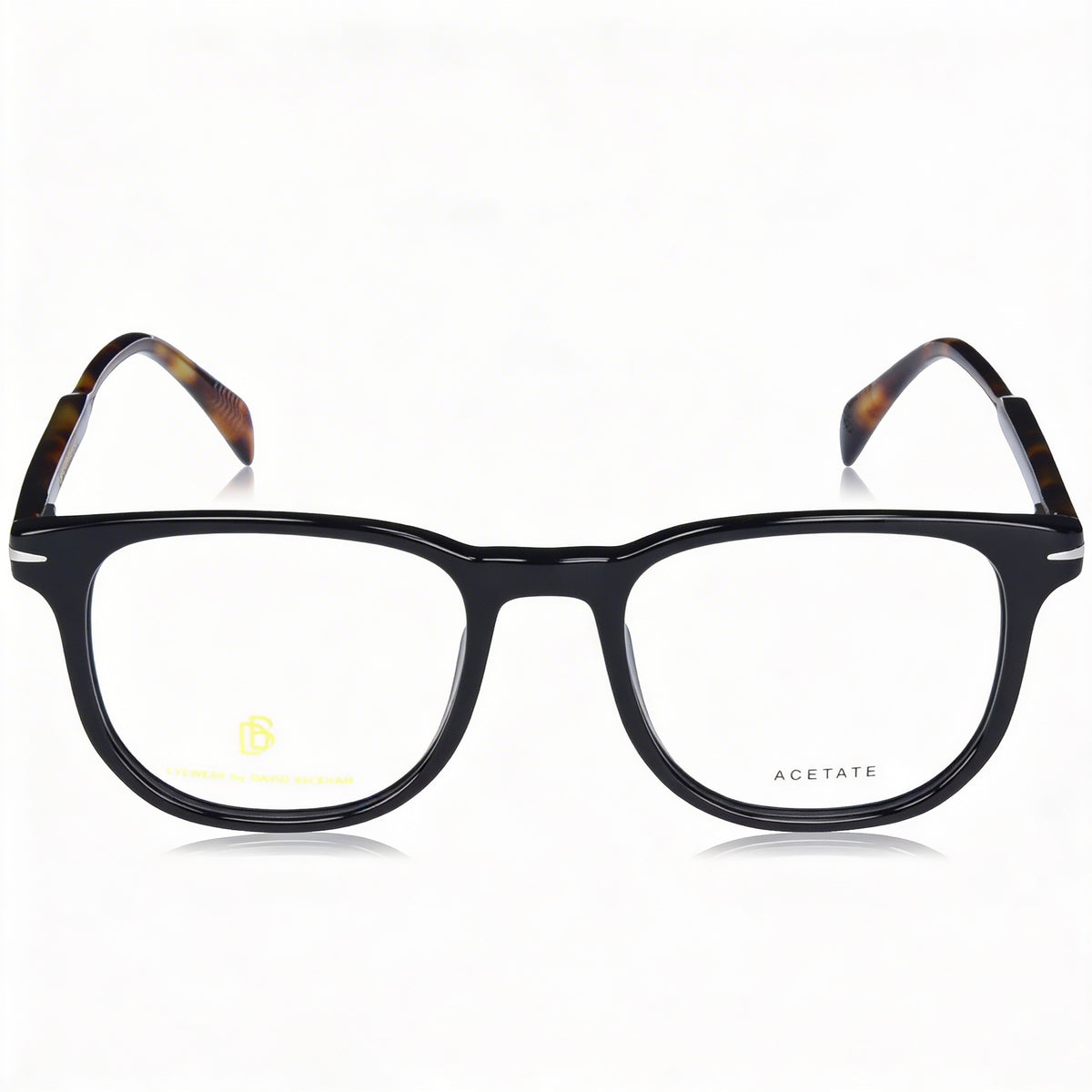 Gafas graduadas para hombre David Beckham Db 1123 Black Havana rectangulares, 50mm, Photo 2