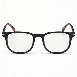 David Beckham Db 1123 Square Eyeglasses for Men — front view, Plastic