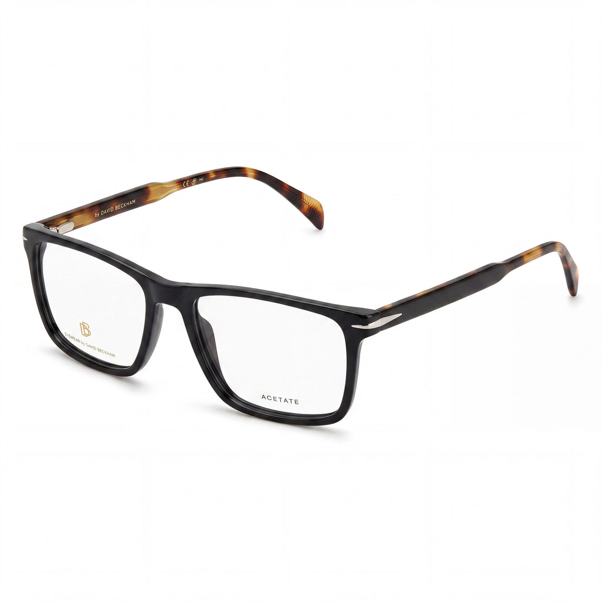 Gafas de mujer David Beckham DB 1124 cuadradas havana, acetato 57mm, Photo 1