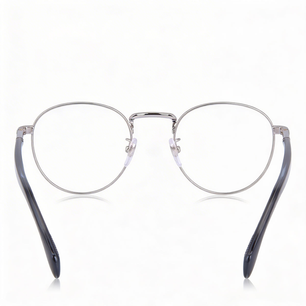 David Beckham Db 1127 Rut Grey Horn Round Eyeglasses for Men, 51mm, Photo 2