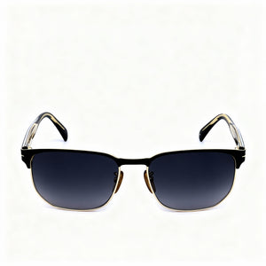 David Beckham DB 1131/S Square Sunglasses for Men — front view, Metal frame