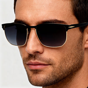 David Beckham DB 1131/S Square Sunglasses Men — side view, Clear lens
