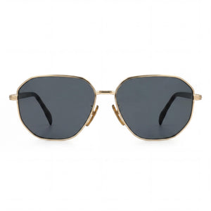 David Beckham Db 1132/F/S Aviator Sunglasses Unisex — front view, Metal frame