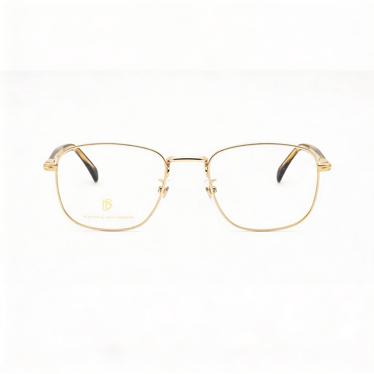 Gafas David Beckham Db 1138 Cuadradas Doradas para Hombre, Metal 52mm, Photo 2