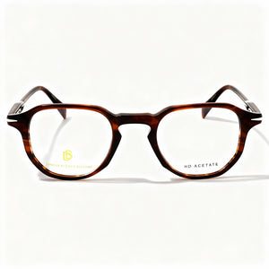 David Beckham DB 1140 Rectangle Eyeglasses for Men — front view, Acetate