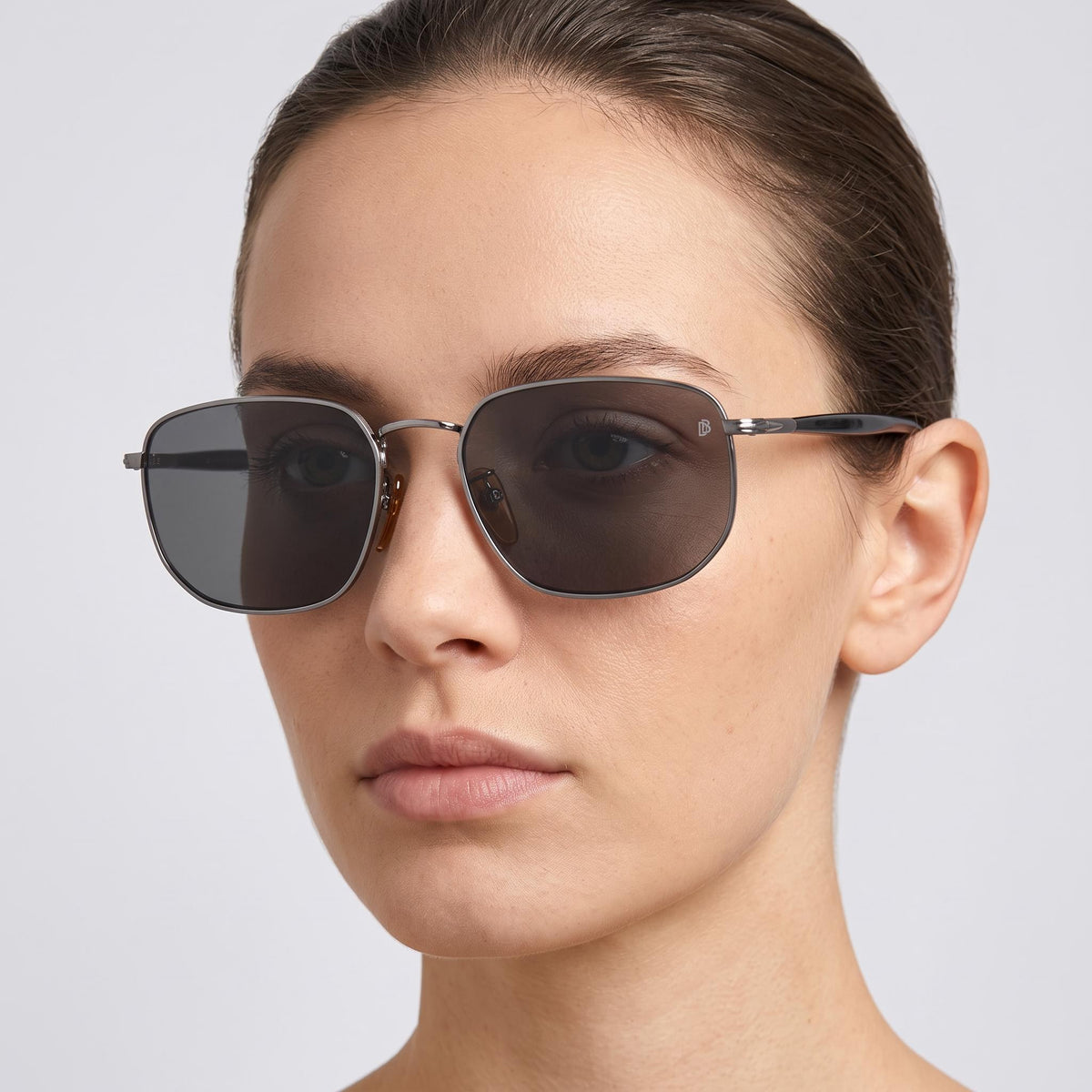 Gafas de sol rectangulares David Beckham Db 1143/S grises para mujer, 57 mm, Photo 5