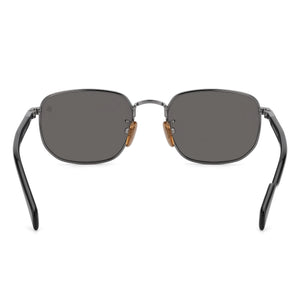David Beckham Db 1143/S Rectangle Sunglasses for Women — interior view, Polycarbonate lens detail