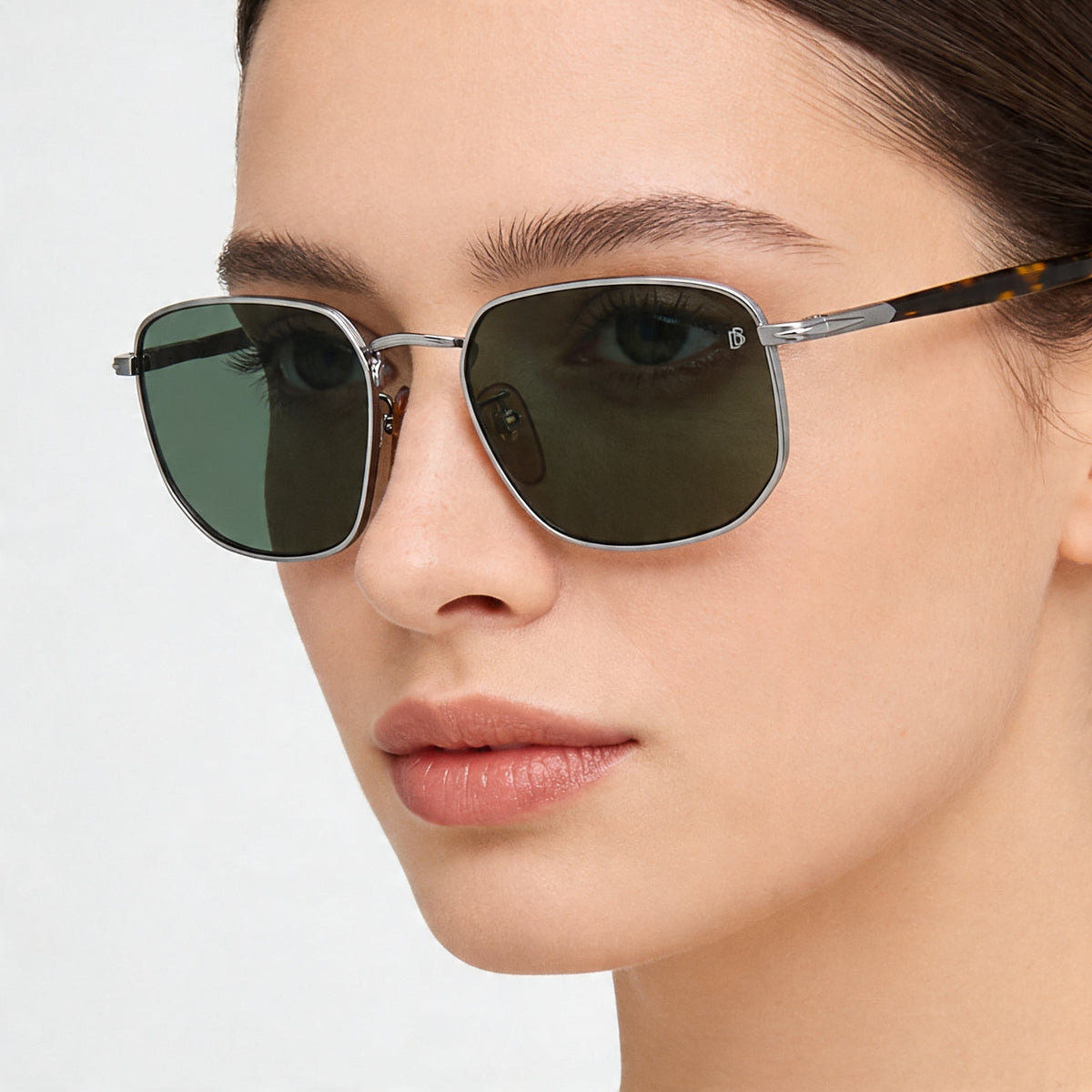 David Beckham Db 1143/S Ruthenium Havana Sunglasses for Women, 57mm, Photo 3