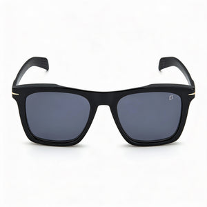 David Beckham DB 7000/S Square Sunglasses for Men — front view, Acetate frame