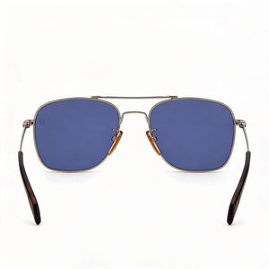 David Beckham Db 7019/S Rectangle Sunglasses Unisex — side view, Non-Polarized Ruthenium lens