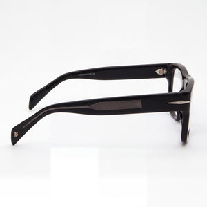 David Beckham Db 7020/Bold Rectangle Eyeglasses for Men — front view, Plastic