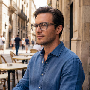 David Beckham Db 7020 Gray Eyeglasses Men — lifestyle wear, office and screen work