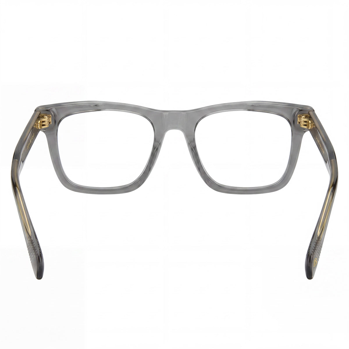 David Beckham Db 7020 Grey Rectangle Eyeglasses for Men, Acetate 51mm, Photo 3