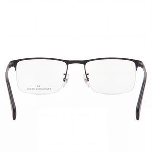 David Beckham Db 7034 Rectangle Eyeglasses for Men — front view, Metal