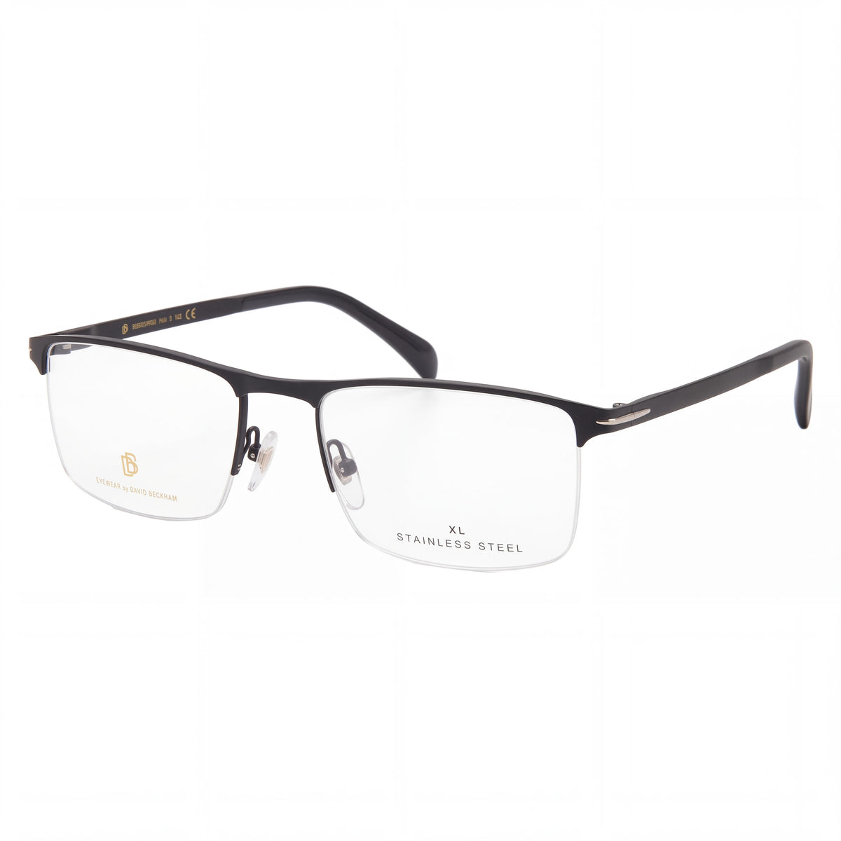 Gafas graduadas rectangulares David Beckham Db 7034 negro mate para hombre, 58mm, Photo 1