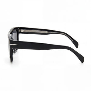 David Beckham Db 7044/S Rectangle Sunglasses Men — side view, Non-Polarized Black lens