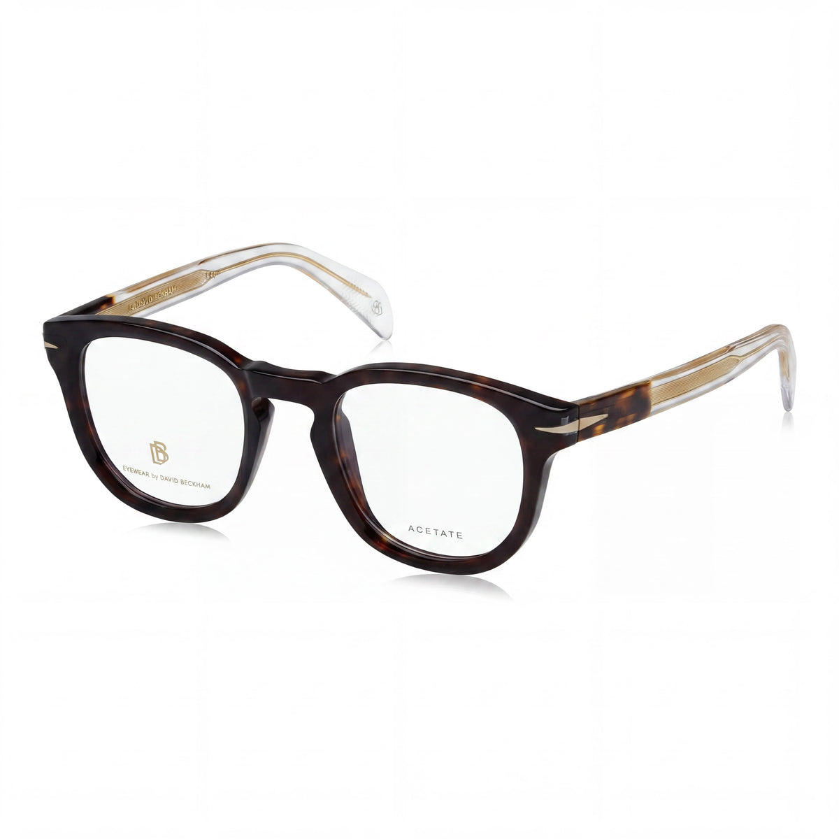 Gafas graduadas unisex rectangulares David Beckham Db 7050 habana, 47mm, Photo 1